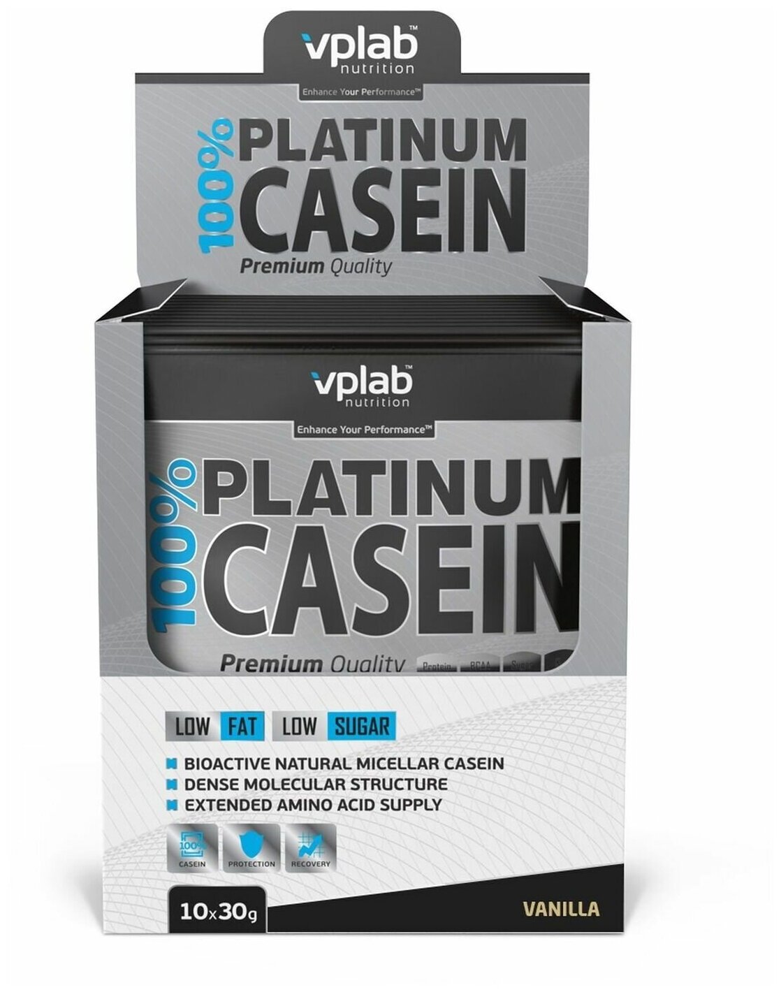   VPLab Nutrition 100% Platinum Casein 10*30.(300)