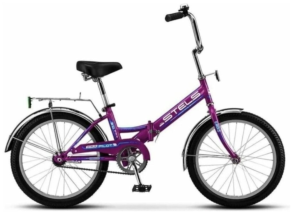 STELS Велосипед 20” Pilot-310 C, Размер рамы 13" Фиолетовый LU070343