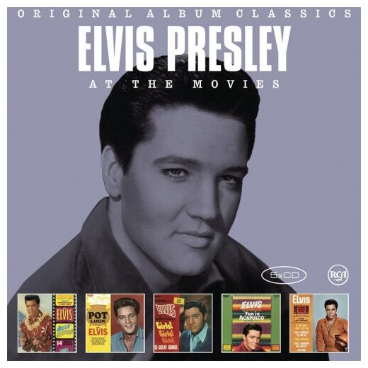Компакт-диск Warner Music Elvis Presley / Original Album Classics, At The Movies (5CD)
