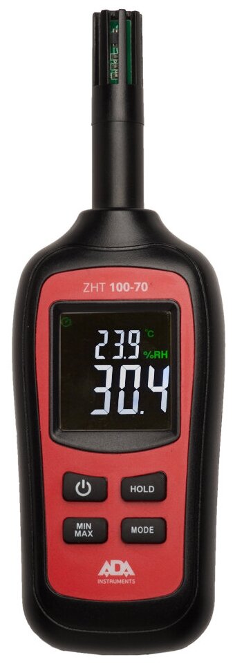 Измеритель влажности и температуры бесконтактный ADA ZHT 100-70 - фотография № 1