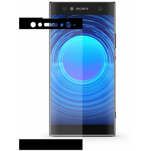 Защитное стекло Mobius 3D Full Cover Premium Tempered Glass для Sony Xperia XA2 Ultra черный