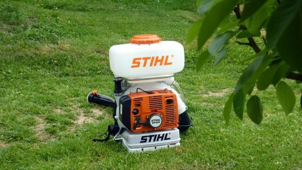 Опрыскиватель бензиновый Stihl SR 420 4203-011-2611 - фото №10