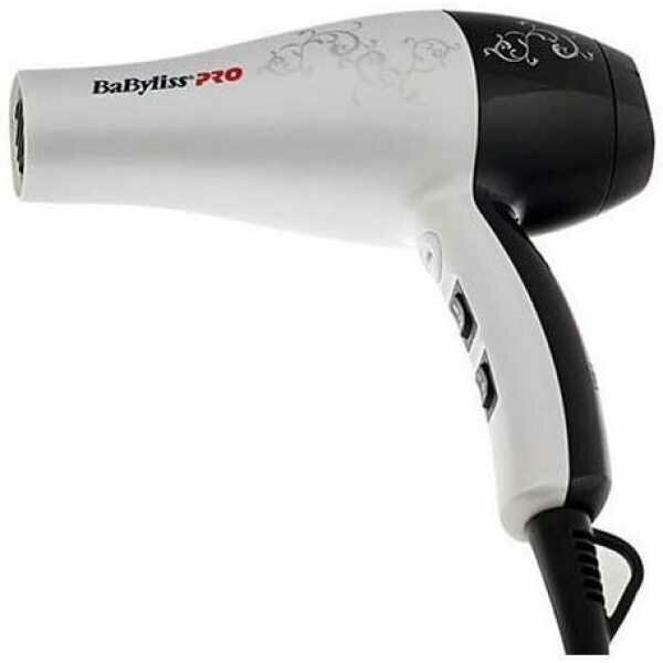 Babyliss Фен черно-белый, 2000 Вт (Babyliss, ) - фото №5