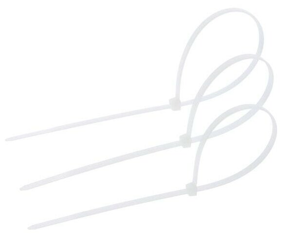 Хомут Нейлоновый 4,8х300, белый