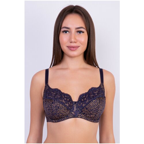 фото Бюстгальтер milavitsa восторг, размер 75d, ночная тень