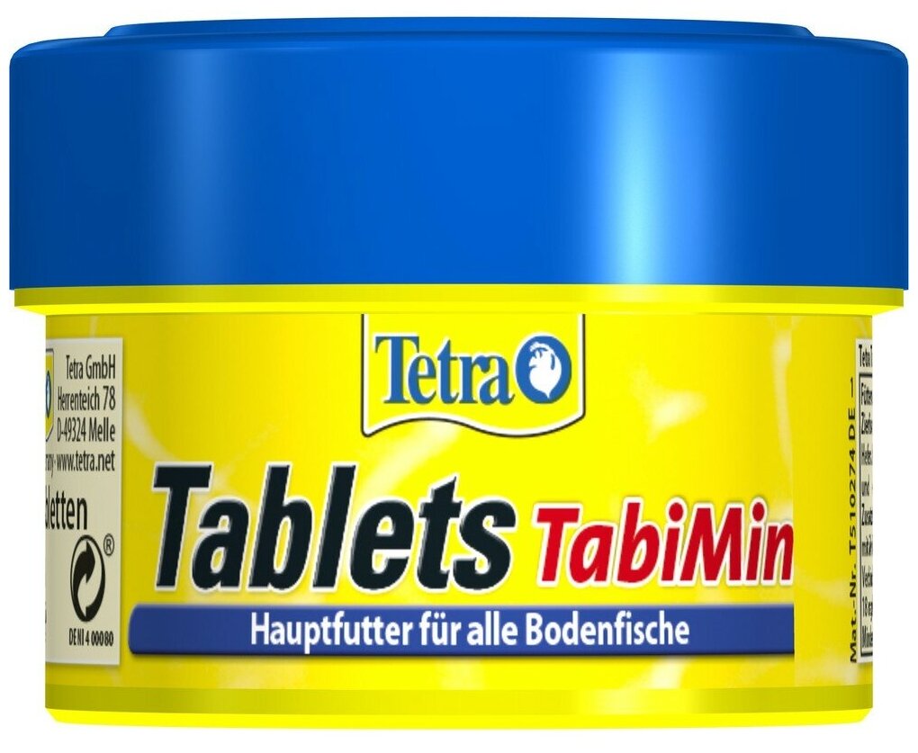 Корм для аквариумных рыб Tetra Tablets TabiMin 58 табл.