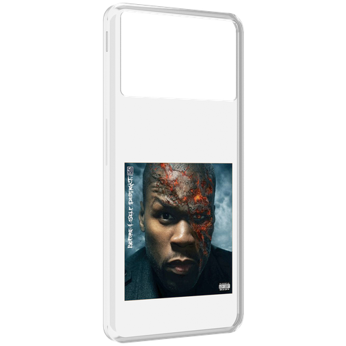 Чехол MyPads 50 Cent - Before I Self Destruct мужской для ZTE Nubia Z40S Pro задняя-панель-накладка-бампер