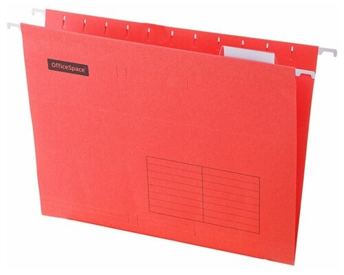 OfficeSpace Подвесная папка  Foolscap А4, красный