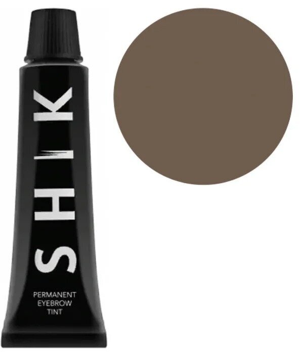 Краска для бровей и ресниц SHIK холодный темно-коричневый,15 ml
