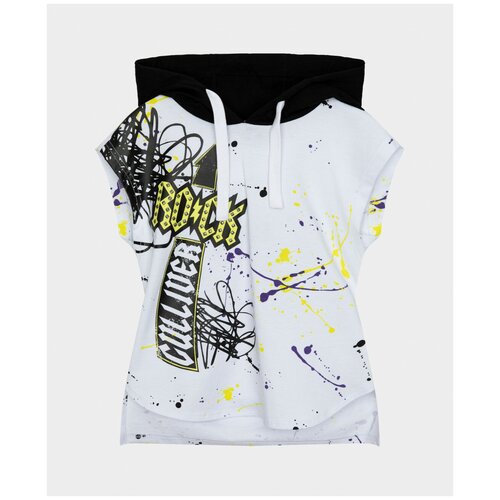 фото Жилет gulliver размер 110, белый