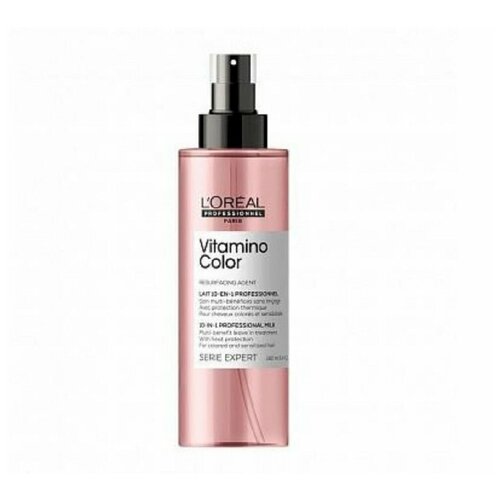 Профессиональный несмываемый спрeй-уход Serie Expert Vitamino Color LOreal, 190 мл