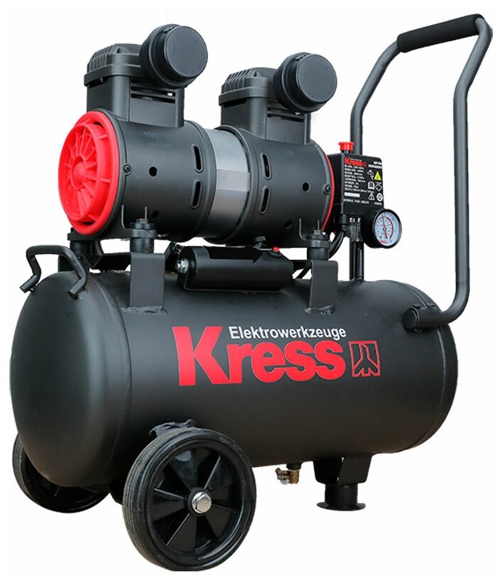 Компрессор безмасляный Kress KP130 24 л 1.5 кВт