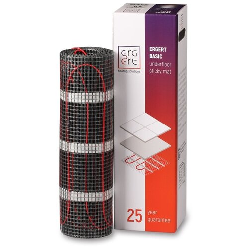 Нагревательный мат двухжильный ERGERT Basic 200 1200Вт 60квм 18840₽