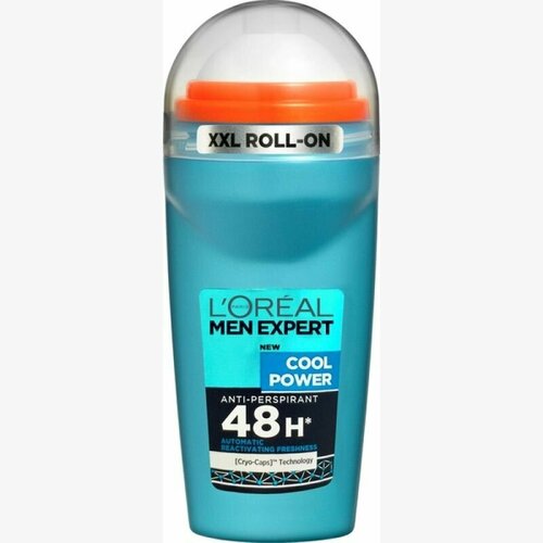 Шариковый антиперспирант L'Oral Paris Men Expert Deo Cool Power 50 мл (из Финляндии)