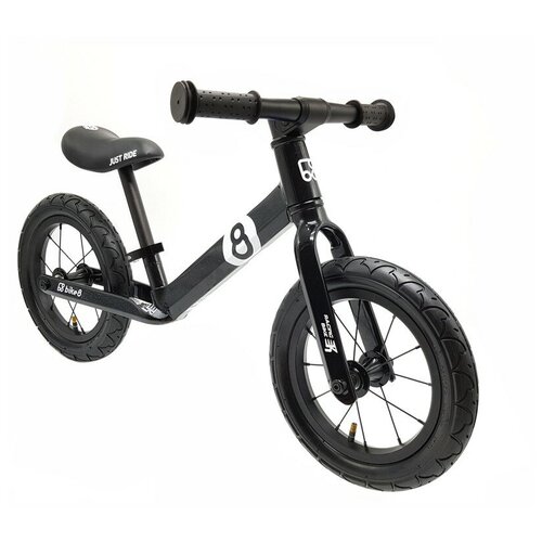 Беговел детский Bike8 - Racing 12- AIR (Black) беговел детский bike8 freely 12 yellow жёлтый