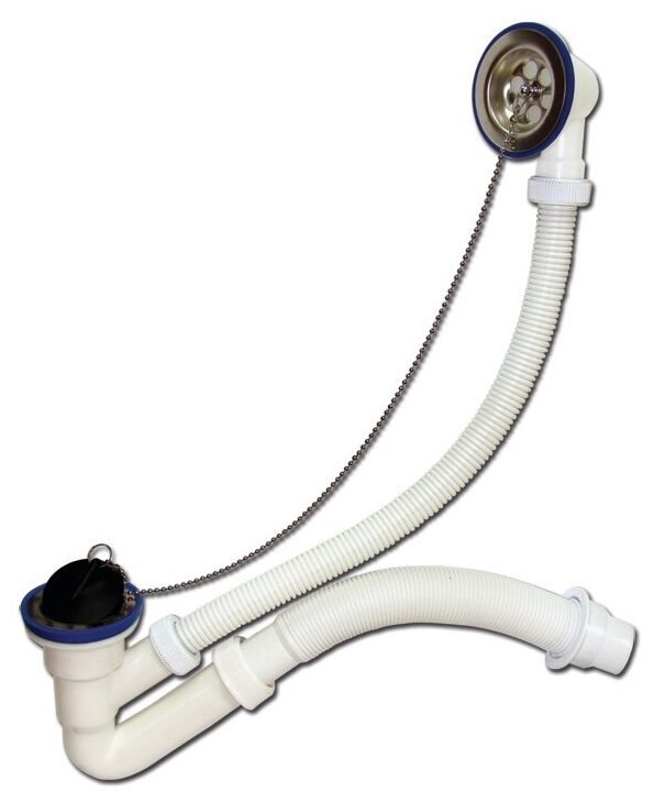 фото Трубный (коленный) сифон для ванны VIRPlast 30980652