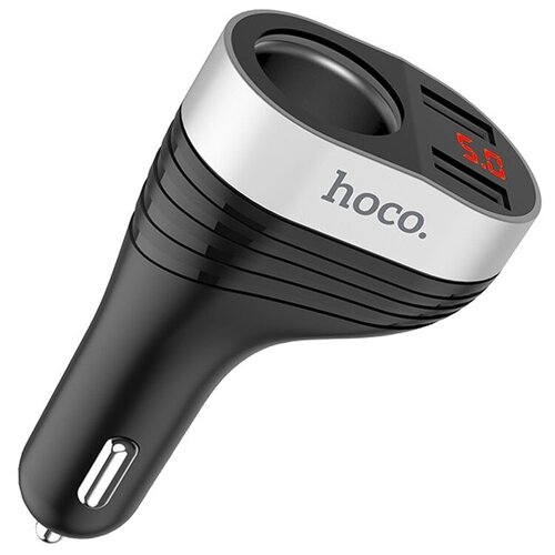 Разветвитель прикуривателя HOCO Z29 цвет чёрный 533₽