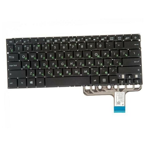 Клавиатура Laptop Keyboard для ноутбука Asus Zenbook UX305LA UX305 UX305UA UX305L UX305U черная без рамки гор Enter 2265₽