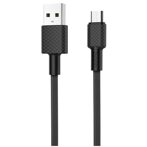 Кабель USB, micro USB, Hoco X29 Superior, для HTC, Samsung, 100 см, черный кабель usb micro usb hoco x29 superior для htc samsung 100 см красный