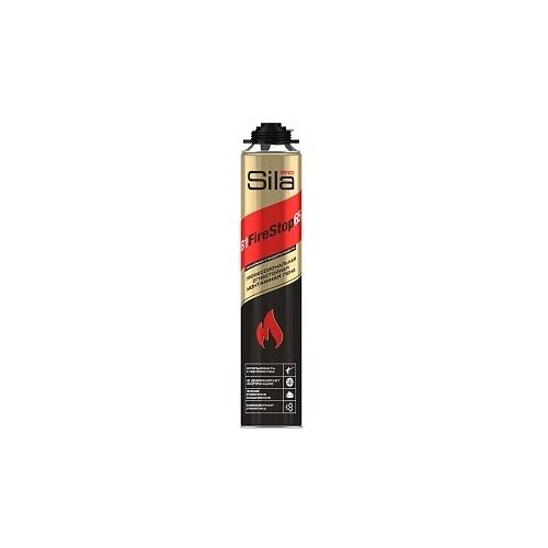 sila pro b1 firestop 65 огнестойкая профессиональная монтажная пена 850мл spfr65 Sila Pro B1 Firestop 65, огнестойкая профессиональная монтажная пена,850 мл