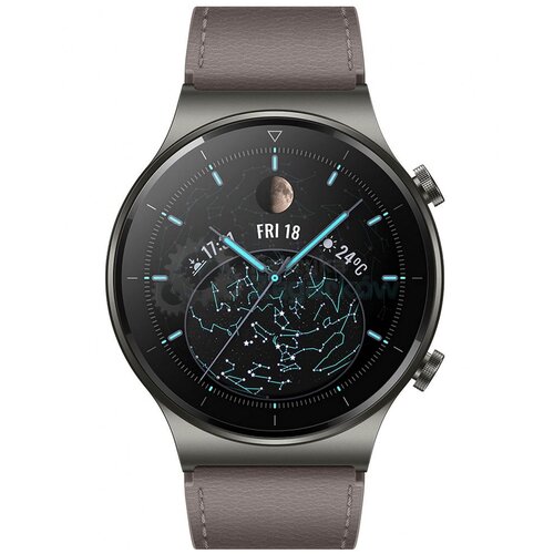 Умные часы HUAWEI WATCH GT 2 Pro (Кожа) туманно-серый