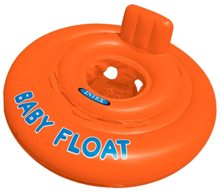 Круг Intex Надувные водные ходунки Intex Baby Float 56588 10x76 см