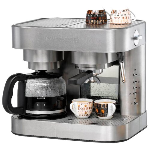 Кофеварка комбинированная Rommelsbacher EKS 3010 нержавеющая сталь 6134900₽