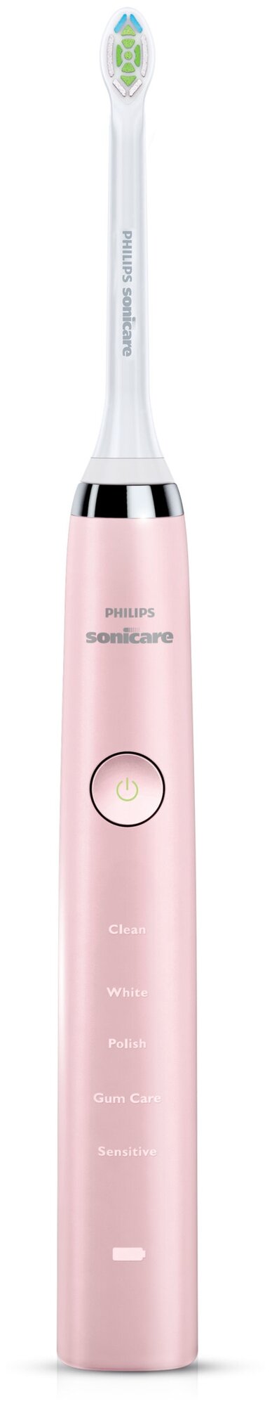 звуковая зубная щетка Philips Sonicare DiamondClean HX9368/35, розовый/черный - фотография № 3