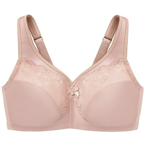 фото Бюстгальтер glamorise, размер 110e(48dd), cafe