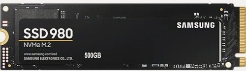 Изображение товара SSD диск Samsung 980, 500 Гб, M.2 2280, PCIe Gen 3.0 x4 (MZ-V8V500BW)