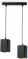 Светильник подвесной со сменной лампой G9 TN5133/2 BK черный E27/2 max 40W 260*80*1150