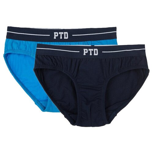фото Трусы playtoday 2 шт., размер 122-128, темно-синий/синий