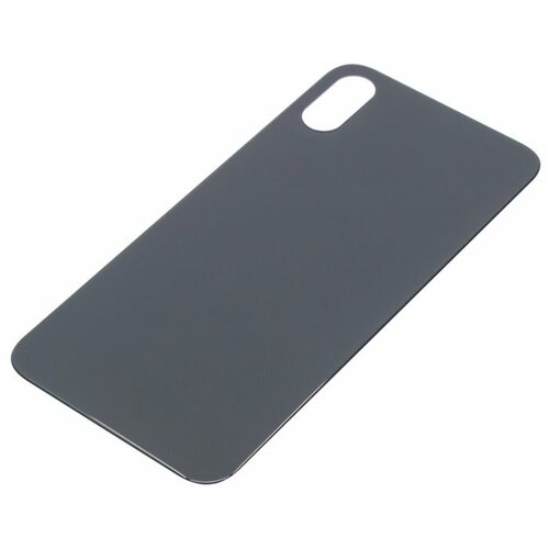 Задняя крышка для Apple iPhone XS (с широким отверстием) серый, AA