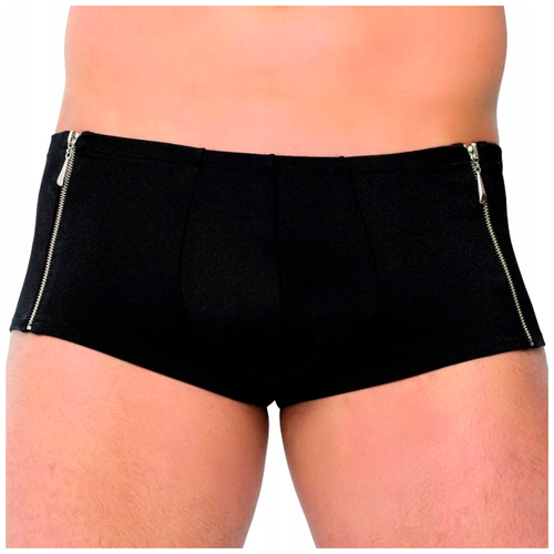 Шорты мужские с замочками SoftLine Collection, черный, XL