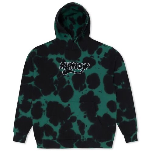 фото Толстовка ripndip ripntail green/black tie dye, размер l