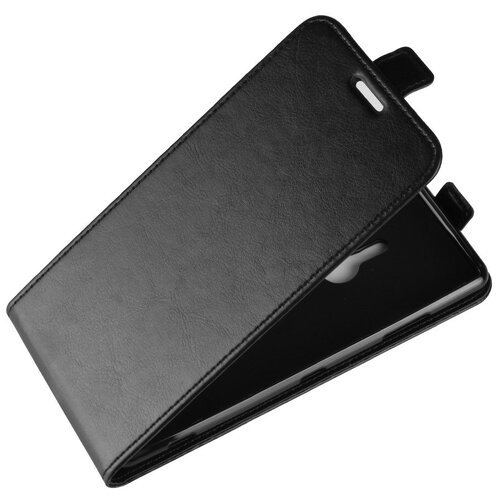 фото Чехол-флип mypads для sony xperia xz3 (dual h9493) 6.0 вертикальный откидной черный