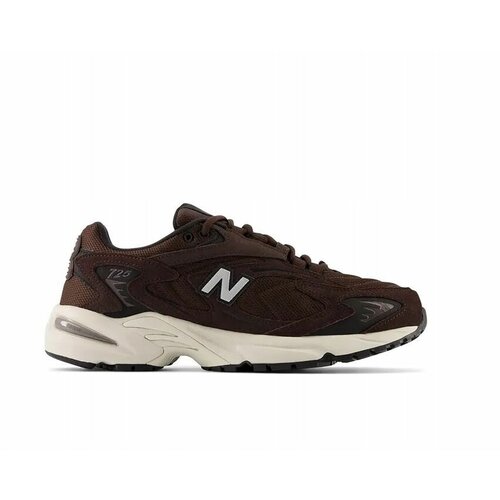 фото Кроссовки new balance 725, демисезон/лето, натуральная кожа, полнота d, размер 42, коричневый