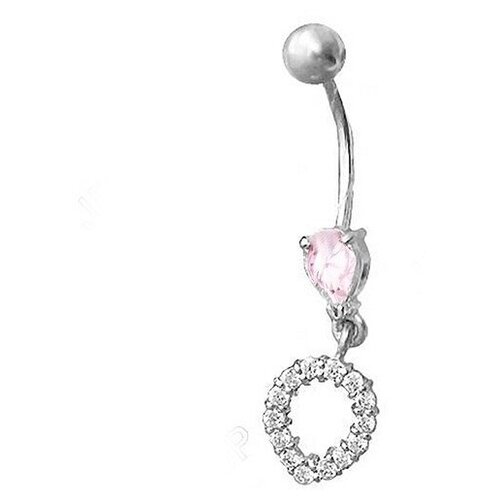 Пирсинг The Jeweller, серебро, 925 проба, фианит
