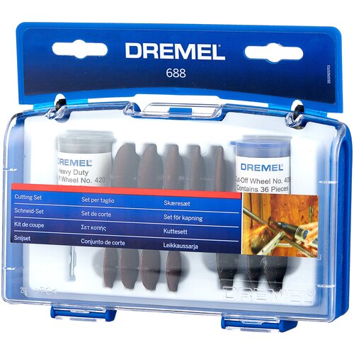 набор насадок dremel 684 20 шт Набор насадок Dremel 688 69 шт