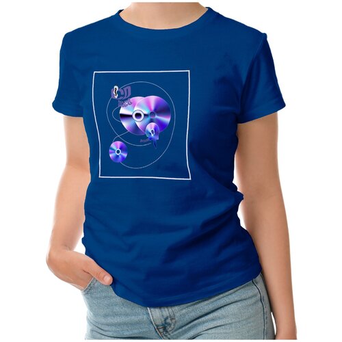 фото Футболка roly, размер 2xl, синий