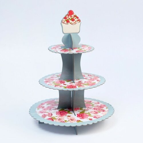 MARU Подставка под маффины Paris Time 3 яруса 762₽