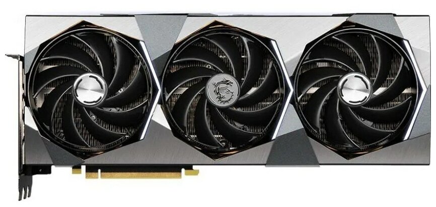 MicroStar Видеокарта MSI PCI-E 4.0 RTX 4070 Ti SUPRIM X 12G NVIDIA GeForce RTX 4070TI 12288Mb 192 GDDR6X 2775 21000 HDMIx1 DPx3 HDCP Ret