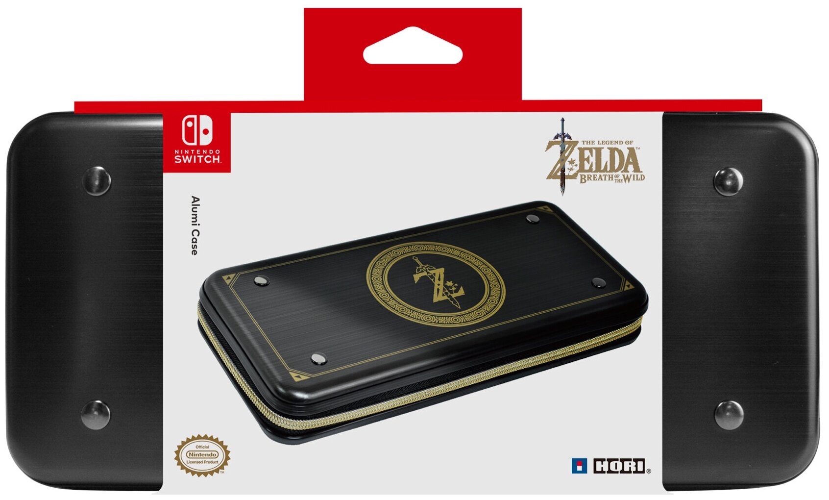 Nintendo Switch Защитный алюминиевый чехол Hori (Zelda) для консоли Switch (NSW-091U)