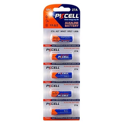 PKCELL Ultra Digital Alkaline 27A,  : 5 