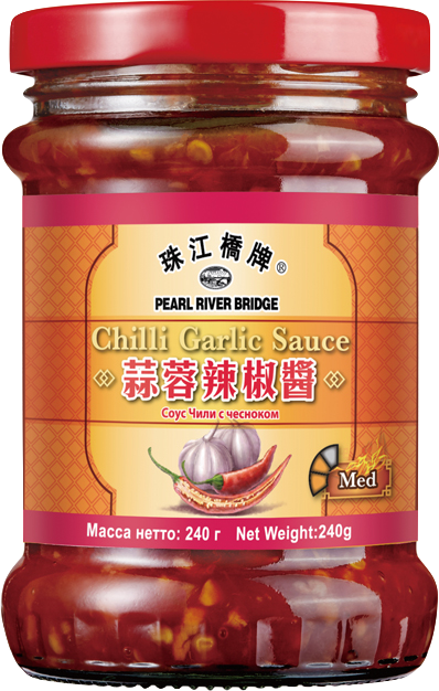 Соус Pearl River Bridge Chili garlic, 240 г