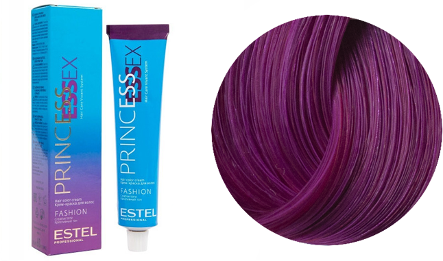 ESTEL Princess Essex Fashion крем-краска для волос, 2 лиловый, 60 мл