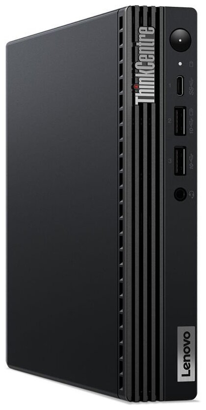 Lenovo ПК Lenovo ThinkCentre Tiny M70q-3 slim PG G7400T (3.1) 8Gb SSD256Gb UHDG 710 noOS GbitEth WiFi BT 65W kb мышь черный (11USA02TCT/R)