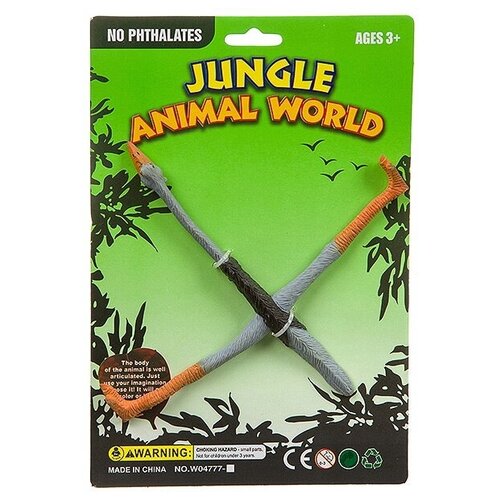 Фигурка Shantou 18х9,5х1 см, Jungle Animal World, Страус (Н30421)