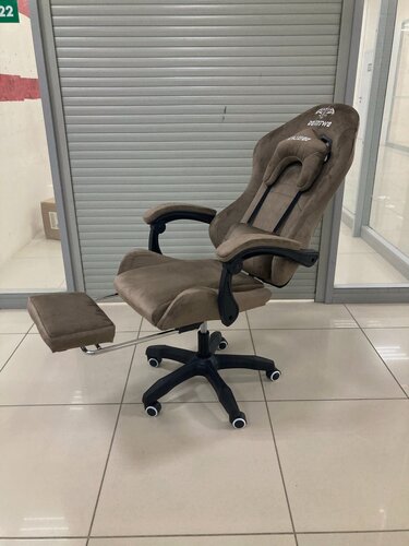 Изображение товара Кресло игровое компьютерное тканьевое велюровое