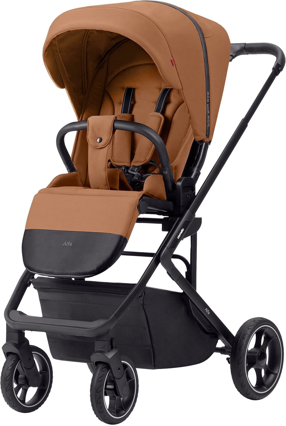 Детская коляска CARRELLO Alfa CRL-5508 Sunset Orange новинка 2023
